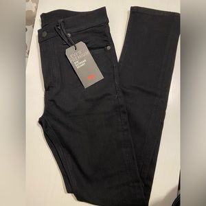 Levi's 519 Extreme Skinny Fit Black Jeans W33 L34
